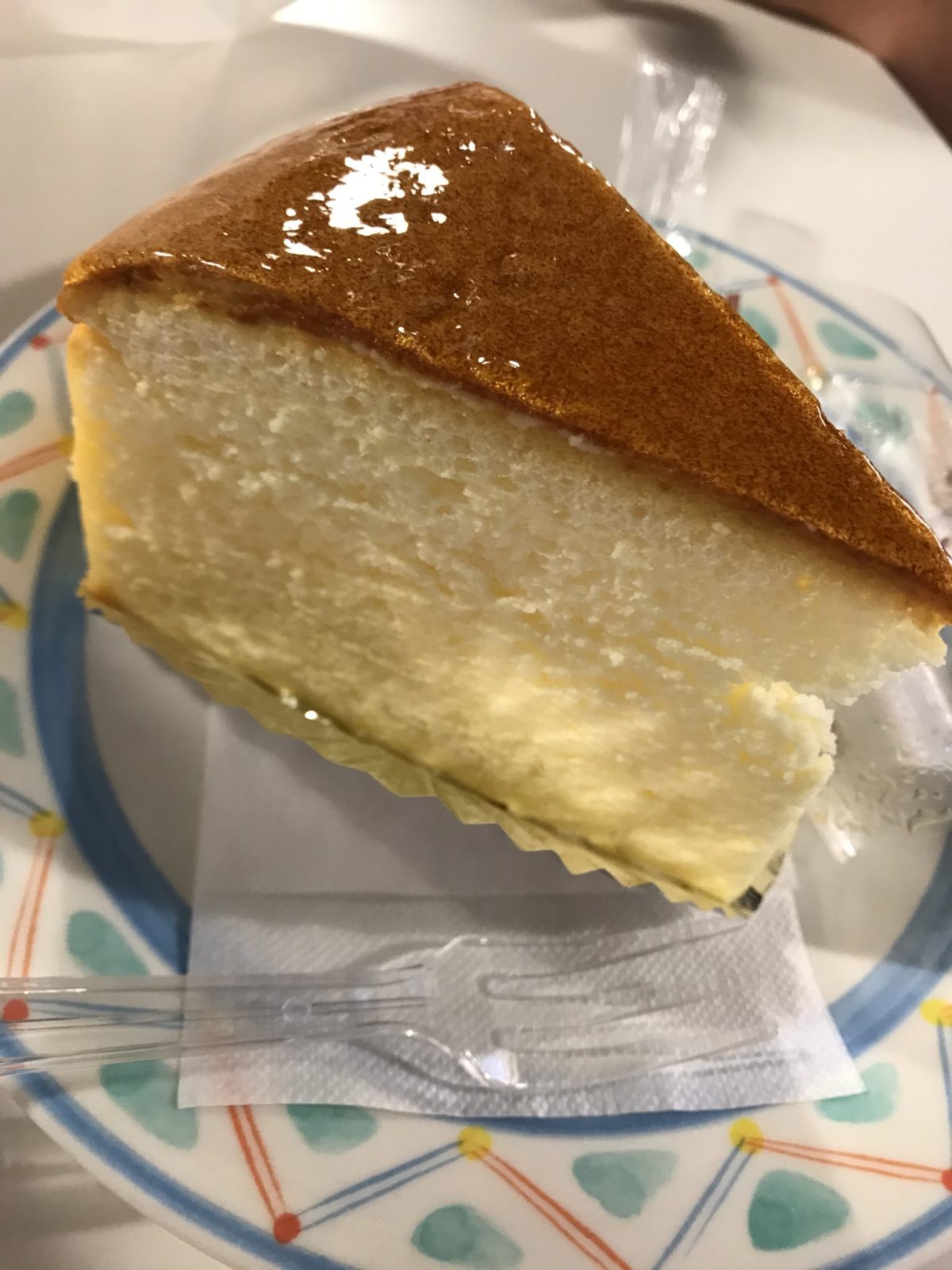 ル・マルシェのスフレチーズケーキ
